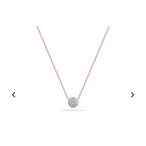 Rose Gold and Diamond necklace - Dana Rebecca